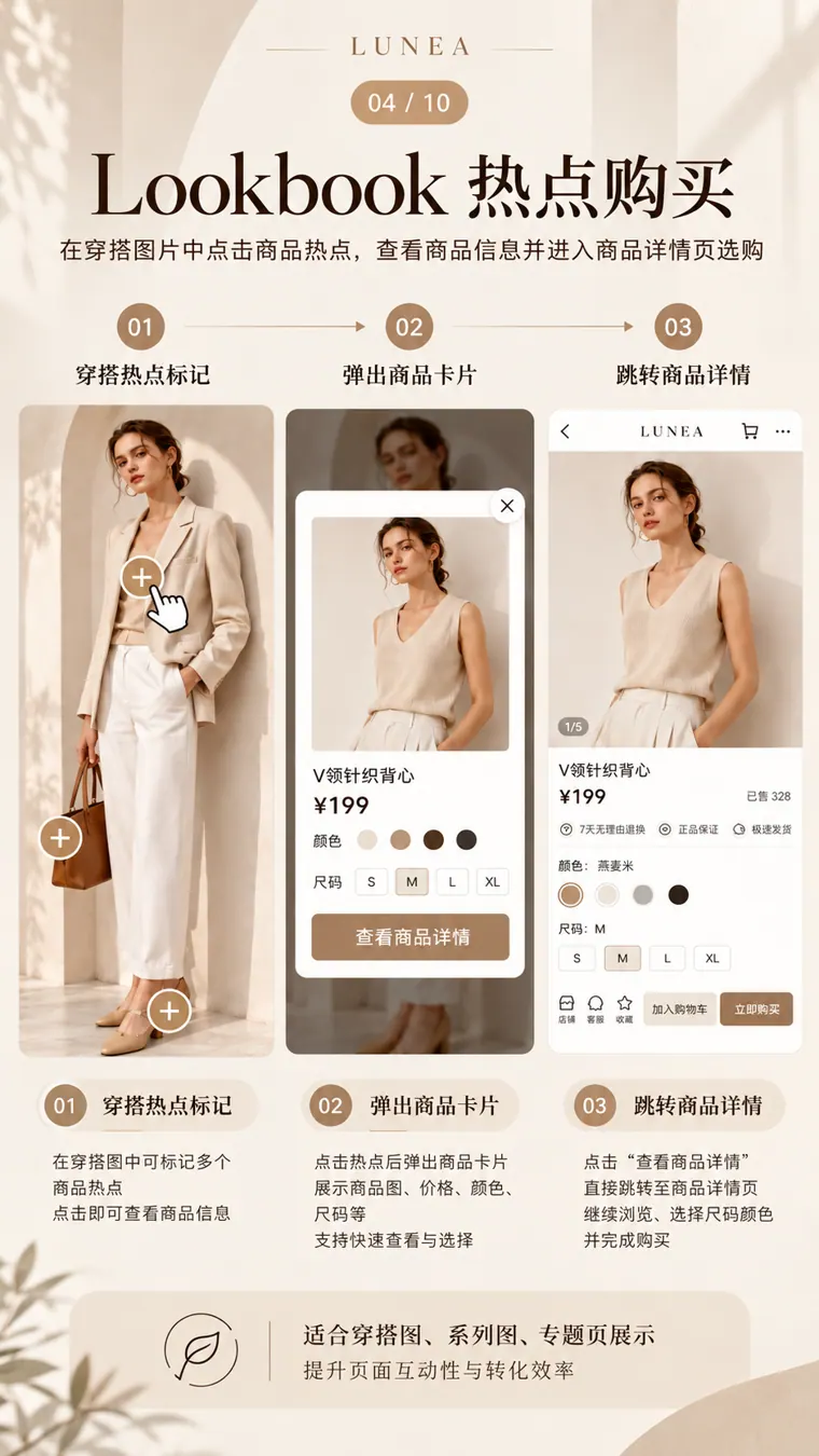 服装品牌 Shopify 模板实际素材展示 3